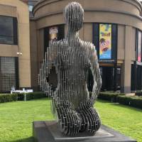 TPSSS Students viewing Art Prize entries